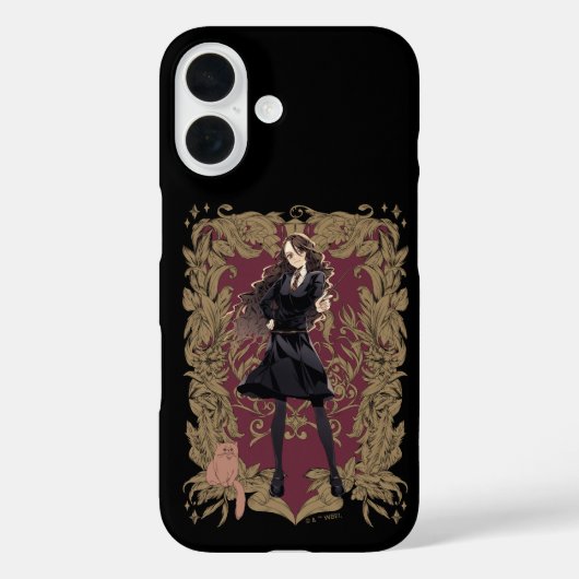 Anime Harmione Grangerフレー華美ム Case-Mate iPhoneケース (裏面)