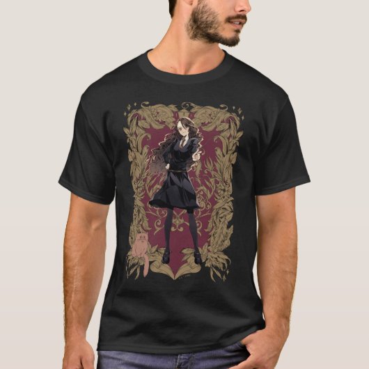 Anime Harmione Grangerフレー華美ム Tシャツ (正面)