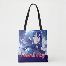 Anime- inspired design bag with Expressive Note トートバッグ