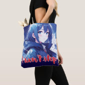 Anime- inspired design bag with Expressive Note トートバッグ (クローズアップ)