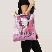 Anime- inspired design bag with Expressive Note トートバッグ (クローズアップ)
