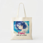 Anime- inspired design bag with Expressive Note トートバッグ (正面)