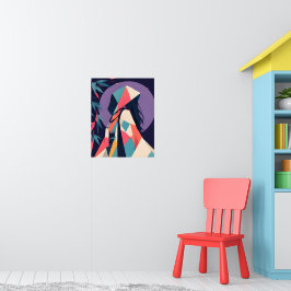 Anime inspo print No 10 Moonlit Secret ポスター