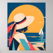 Anime inspo print No 9 Beyond the Blue ポスター (正面)