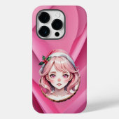 Anime iPhone 14 Proケース Case-Mate iPhoneケース (裏面)