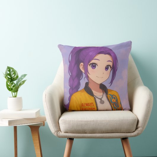 Anime K-Pop Idol Group | Original Manga-Style Pop  クッション (椅子)