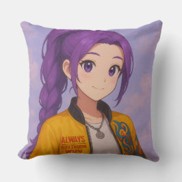 Anime K-Pop Idol Group | Original Manga-Style Pop  クッション