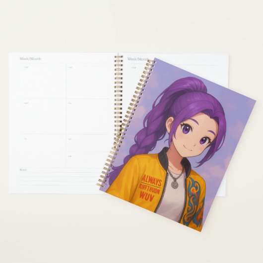 Anime K-Pop Idol Group | Original Manga-Style Pop  プランナー手帳 (ディスプレー)