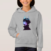 Anime King Gothic Male Portrait with Blue Crown (正面)