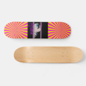 Anime Life Sunburst 7 3/4" Skateboard Deck スケートボード (横)