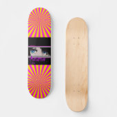 Anime Life Sunburst 7 3/4" Skateboard Deck スケートボード (正面)