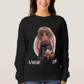 Anime Love Sweatshirt - スウェットシャツ (正面)