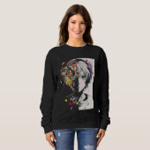 Anime Manga Motif Headphone Artwork Anime スウェットシャツ (正面フル)