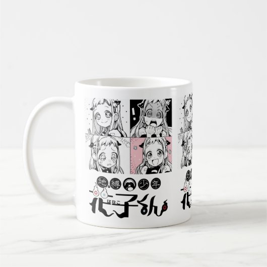 Anime Manga Panel Grid Ceramic Mug コーヒーマグカップ (左)