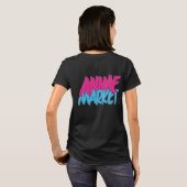 Anime Market Woman shirt Tシャツ (裏面フル)