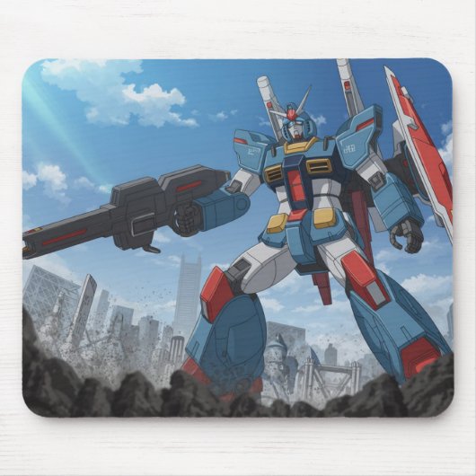 Anime Mecha Robot Mousepad マウスパッド (正面)