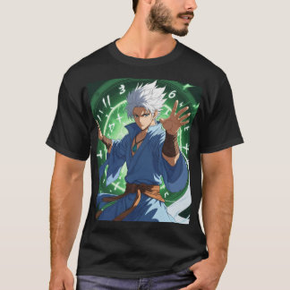 Anime Mentor Warrior T-Shirt - 白熱［赤熱］光を放つ Runes &  Tシャツ
