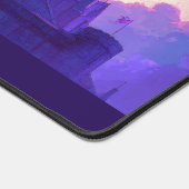 Anime Mystic Purple Kingdom Magical Fantasy Castle デスクマット (コーナー)