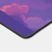 Anime Mystic Purple Kingdom Magical Fantasy Castle デスクマット (コーナー)