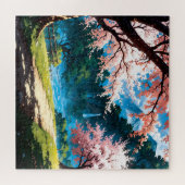 Anime natural landscape ジグソーパズル (横)