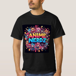 Anime NerdzロゴTシャツ Tシャツ