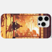 Anime Phone Case -武術アーティスめい想ト Case-Mate iPhoneケース (裏面 (横))
