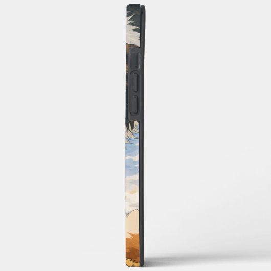 Anime Playful Dog Phone Case Galaxy & IPhone Case-Mate iPhoneケース (裏面 / 左)