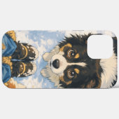 Anime Playful Dog Phone Case Galaxy & IPhone Case-Mate iPhoneケース (裏面 (横))