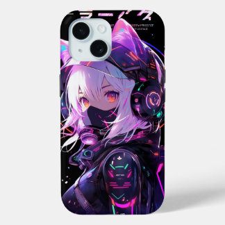 Anime Premium iPhone®ケース |アニメガールサイエンスフィクション iPhone 15ケース