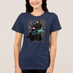 Anime Professor Severus Snape着席 トライブレンドTシャツ