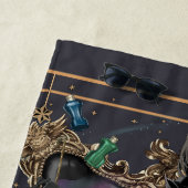 Anime Professor Severus Snape着席 ビーチタオル (インサイチュ)