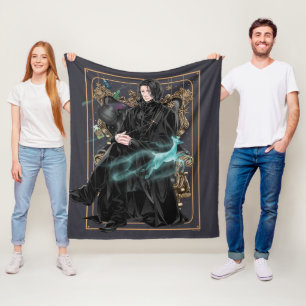 Anime Professor Severus Snape着席 フリースブランケット