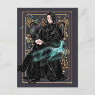 Anime Professor Severus Snape着席 ポストカード