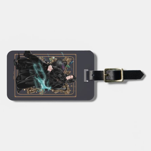 Anime Professor Severus Snape着席 ラゲッジタグ (正面横)