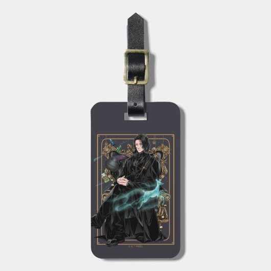Anime Professor Severus Snape着席 ラゲッジタグ (正面縦)