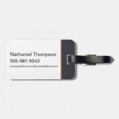 Anime Professor Severus Snape着席 ラゲッジタグ (裏面横)