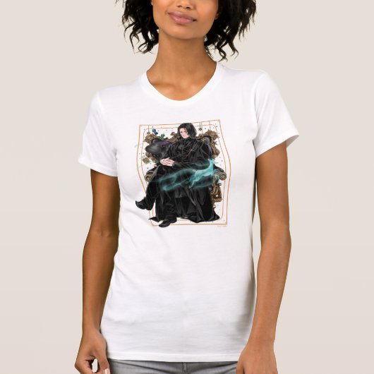 Anime Professor Severus Snape着席 Tシャツ (正面)