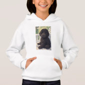Anime Puppy Cute Hoodie for Girls (正面)