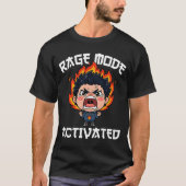 ANIME - RAGE MODE ACTIVATED Tシャツ (正面)