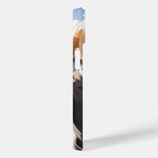 Anime Romantic Coule – 学生向けSelfie Personaliz Case-Mate iPhoneケース (裏面 / 右)