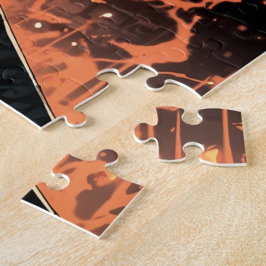 Anime samurai ジグソーパズル (側面)