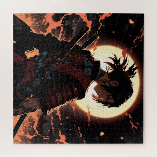 Anime samurai ジグソーパズル (横)