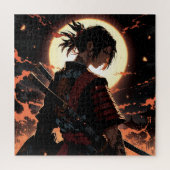 Anime samurai ジグソーパズル (縦)