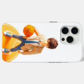 Anime Slam Dunk - 3DバスケットボールiPhone 15 Pro Max Case-Mate iPhoneケース (裏面 (横))