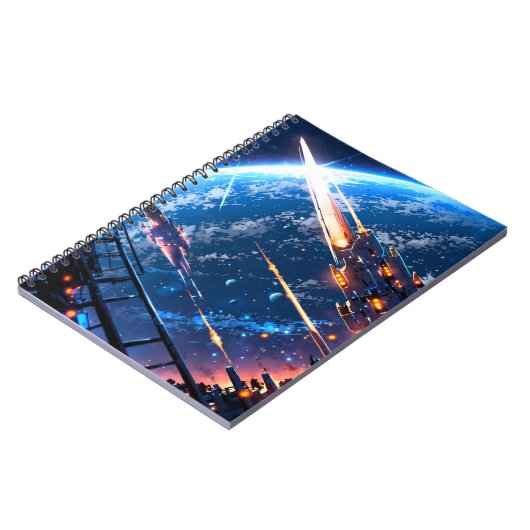 Anime space art ノートブック (左側)