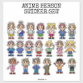 ANIME, STICKER SET シール (シート)