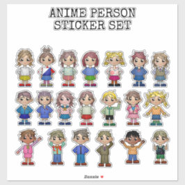 ANIME, STICKER SET シール