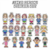 ANIME, STICKER SET シール (正面)