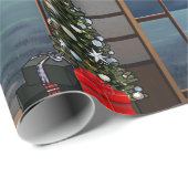 Anime Style Girl Christmas Wrapping Paper ラッピングペーパー (ロールコーナー)