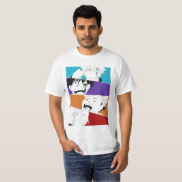 anime t-shirt print: jujutsu kaisen tシャツ